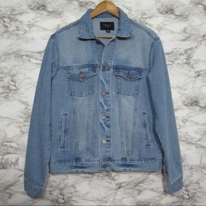 Triot Los Angeles Men’s Denim Jacket Jean Jacket Size  Medium